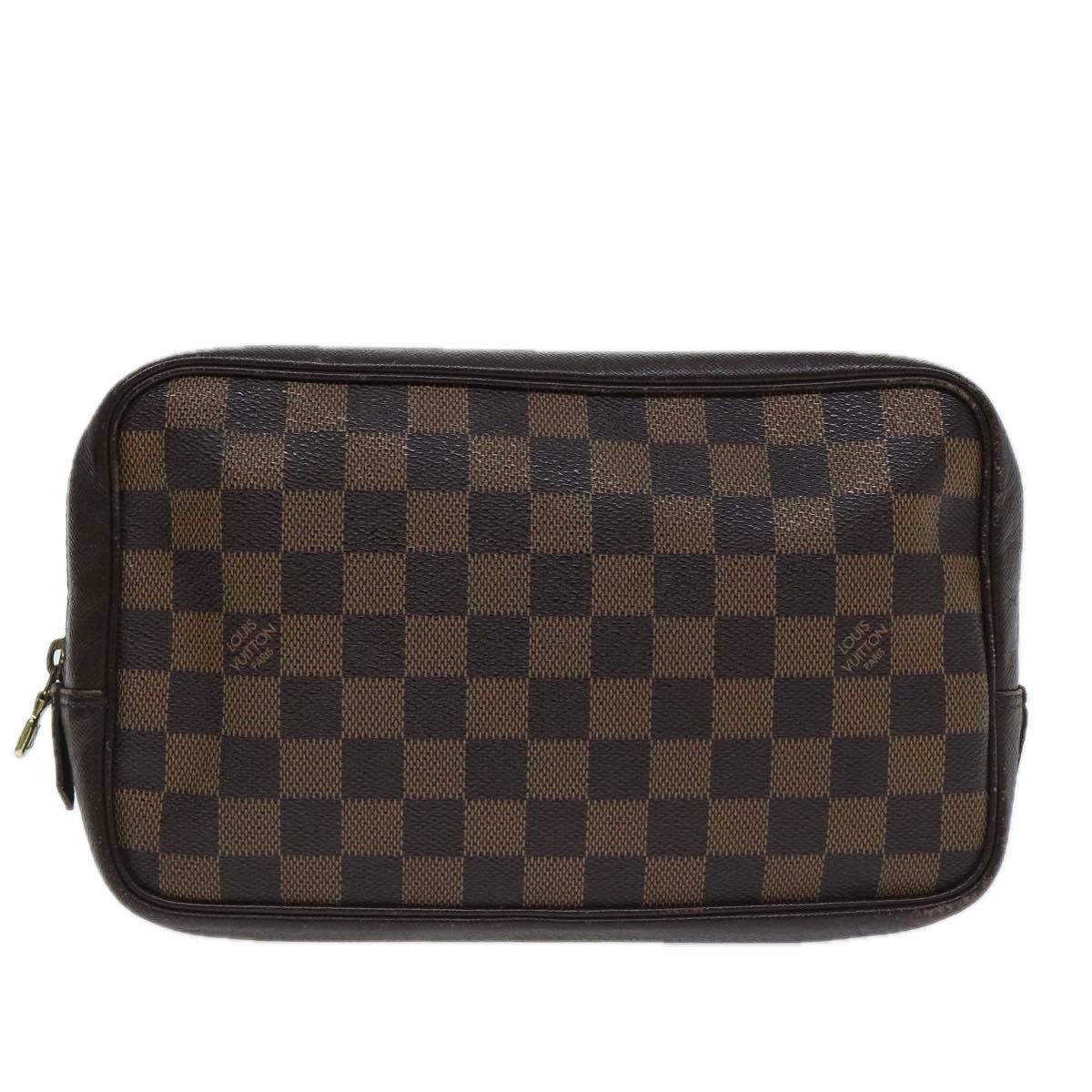Louis Vuitton Trousse Toilette 28 Brown Canvas Clutch Bag (Pre-Owned) Size ONE SIZE - 13 Thumbnail