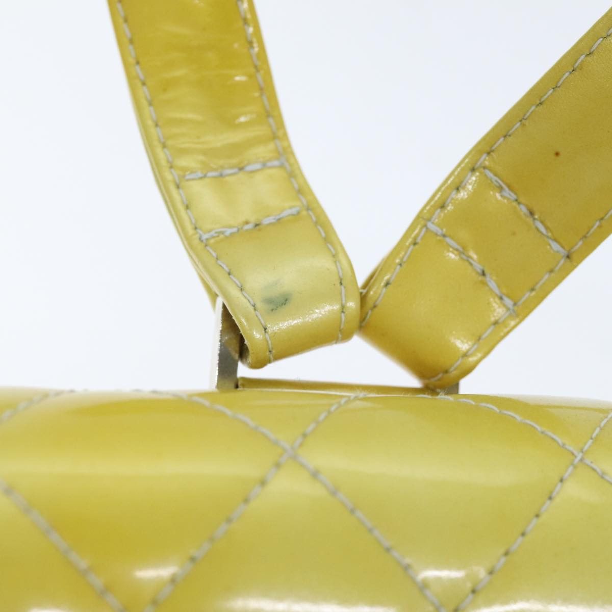 Chanel Timeless Yellow Patent Leather Backpack Bag (Pre-Owned) Size ONE SIZE - 19 Thumbnail