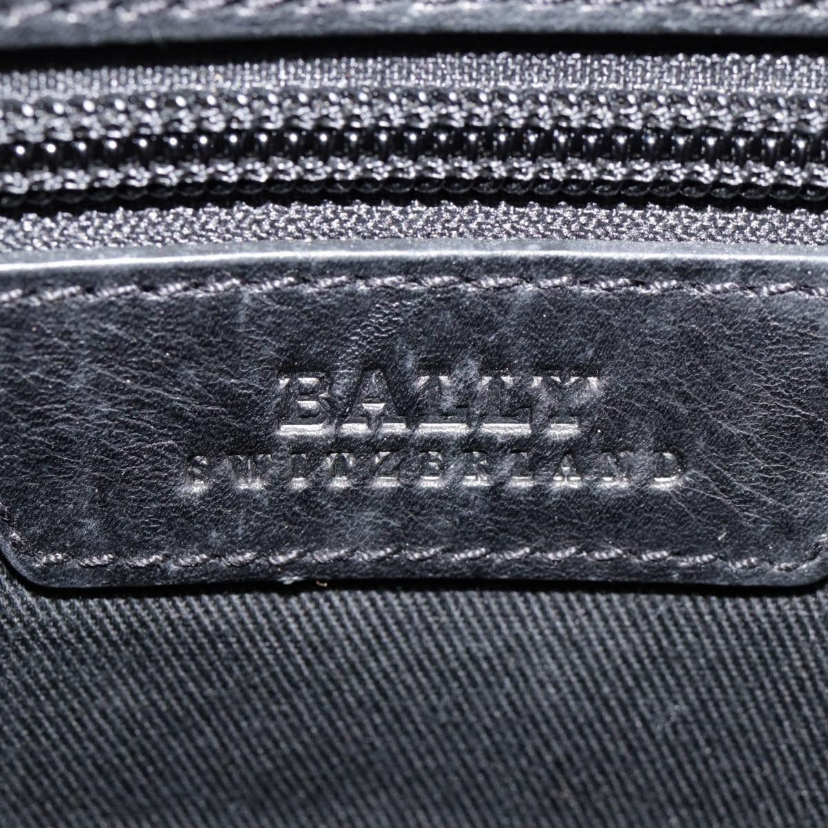 Bally Black Leather Shoulder Bag (Pre-Owned) Size ONE SIZE - 8 Thumbnail