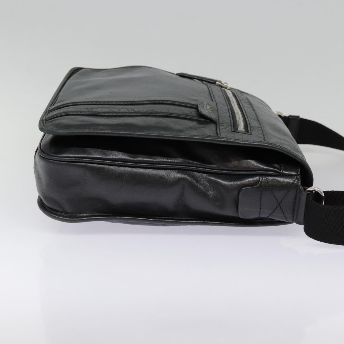 Bally Black Leather Shoulder Bag (Pre-Owned) Size ONE SIZE - 13 Thumbnail