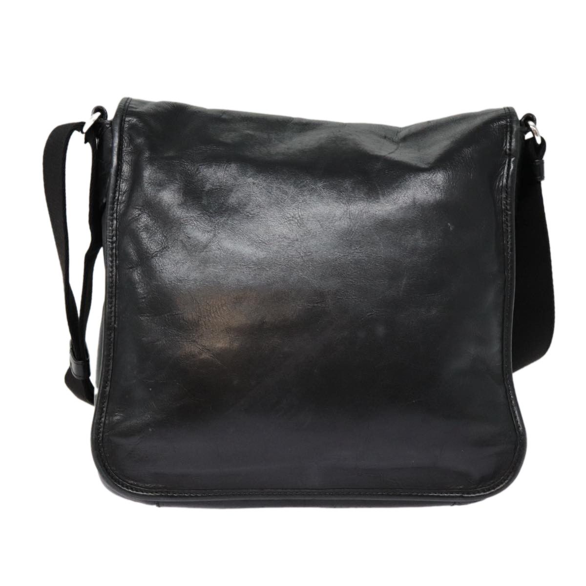 Bally Black Leather Shoulder Bag (Pre-Owned) Size ONE SIZE - 2 Thumbnail