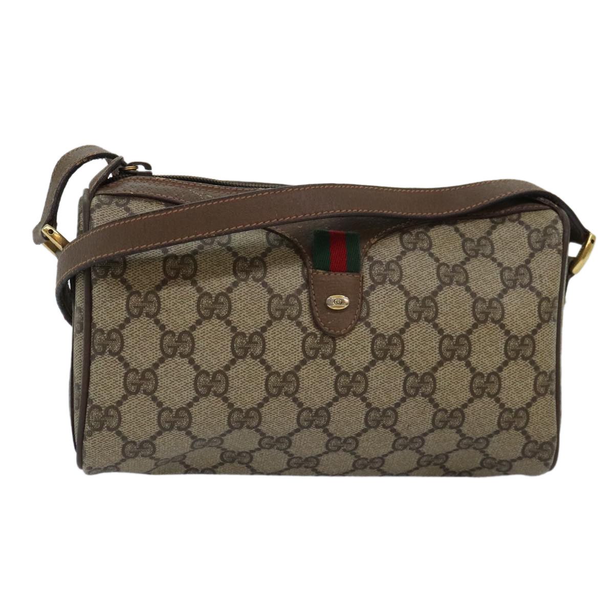 Gucci Ophidia Beige Canvas Shoulder Bag (Pre-Owned) Size ONE SIZE - 12 Thumbnail