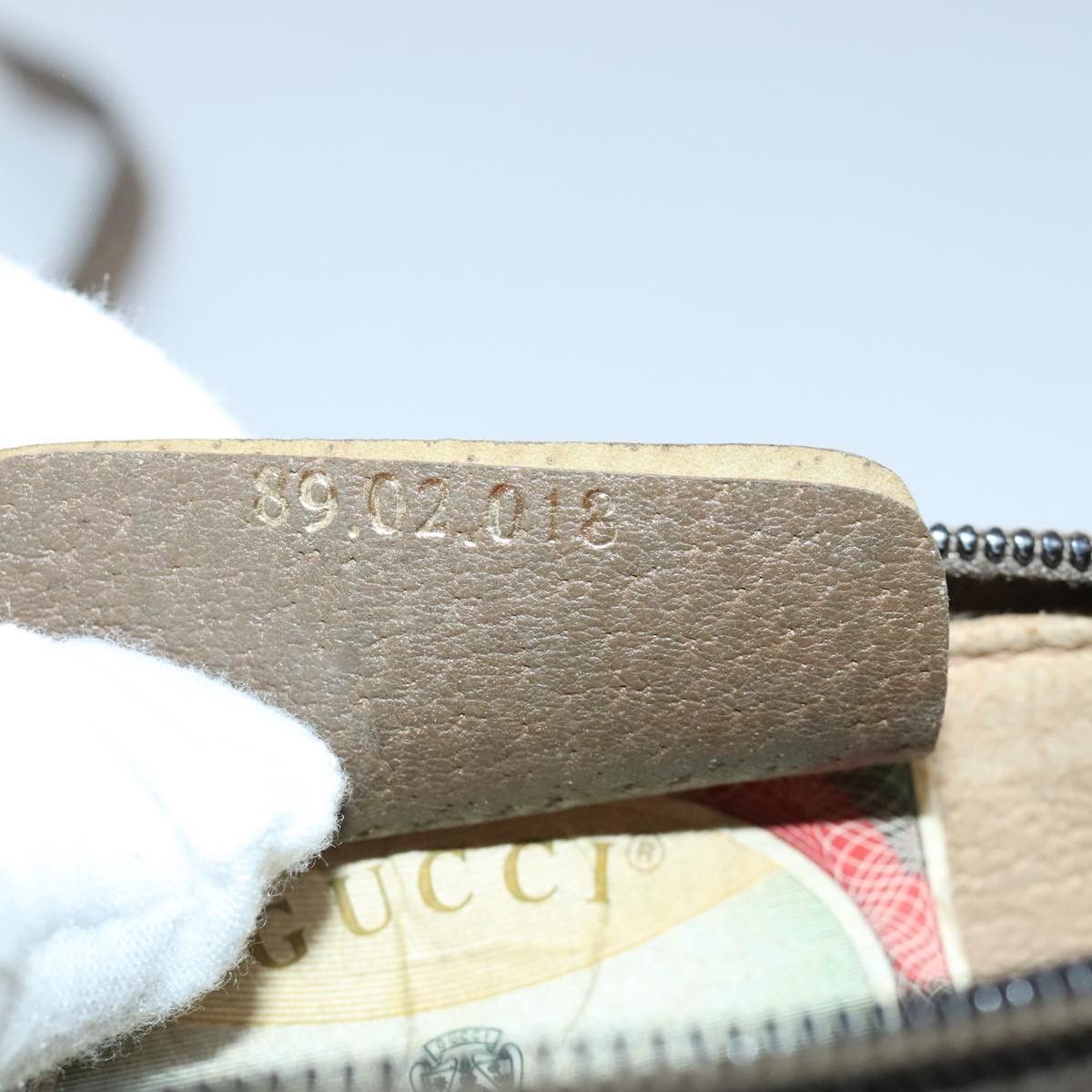 Gucci Ophidia Beige Canvas Shoulder Bag (Pre-Owned) Size ONE SIZE - 9 Thumbnail