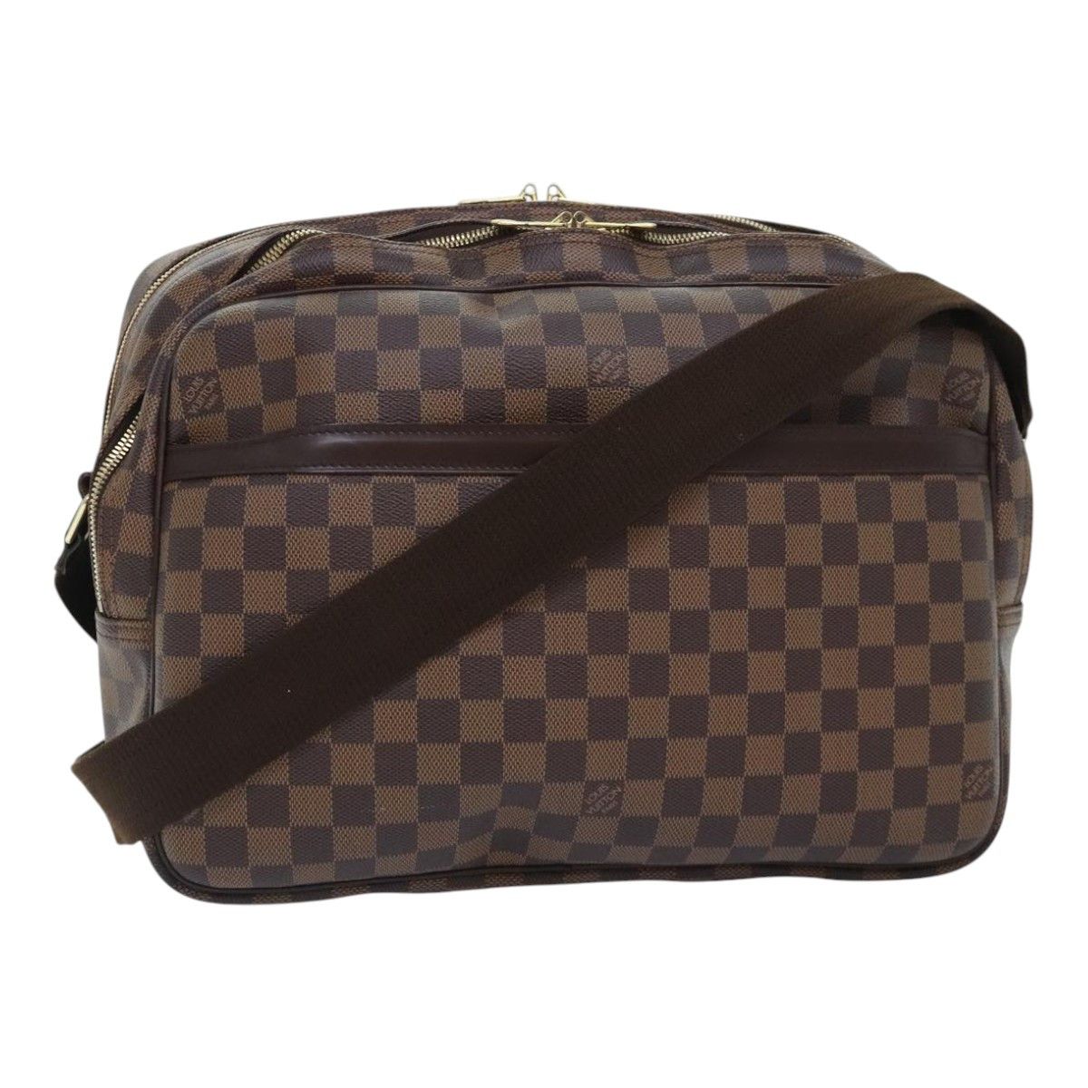 Louis Vuitton Reporter Brown Canvas Shoulder Bag (Pre-Owned) Size ONE SIZE - 15 Thumbnail
