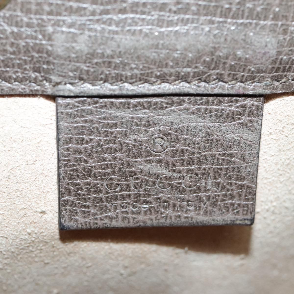 Gucci Beige Canvas Shoulder Bag (Pre-Owned) Size ONE SIZE - 12 Thumbnail