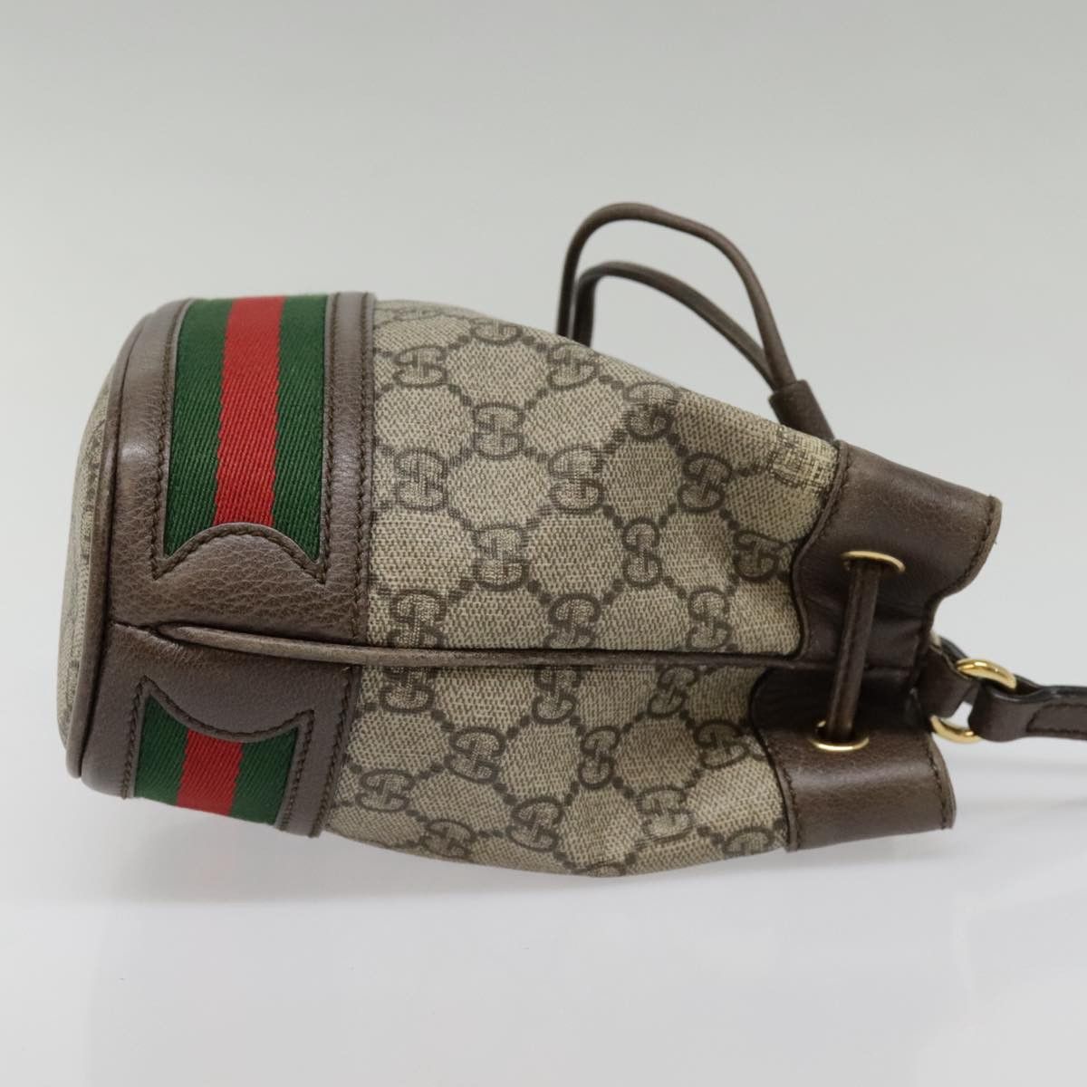 Gucci Beige Canvas Shoulder Bag (Pre-Owned) Size ONE SIZE - 4 Thumbnail