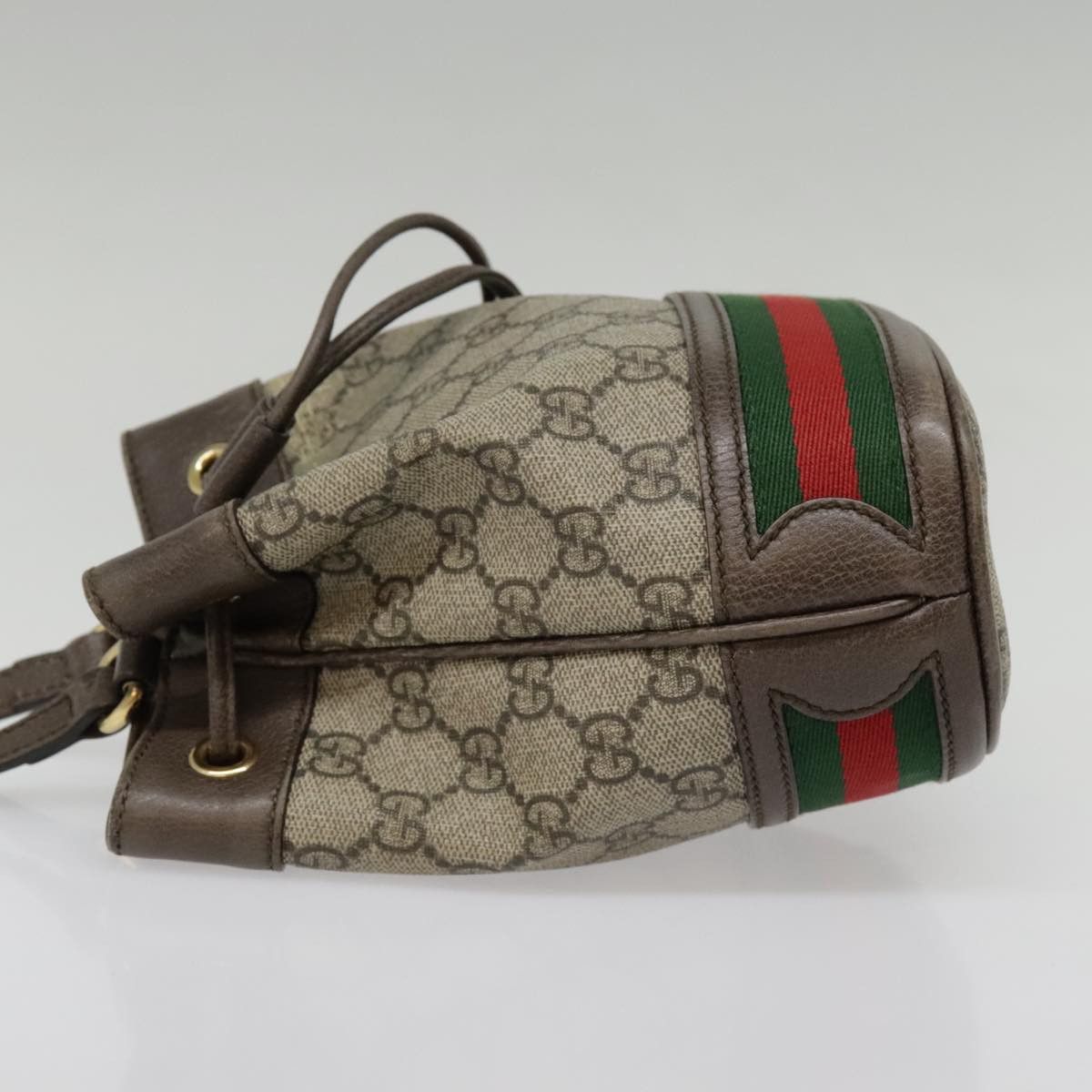 Gucci Beige Canvas Shoulder Bag (Pre-Owned) Size ONE SIZE - 3 Thumbnail