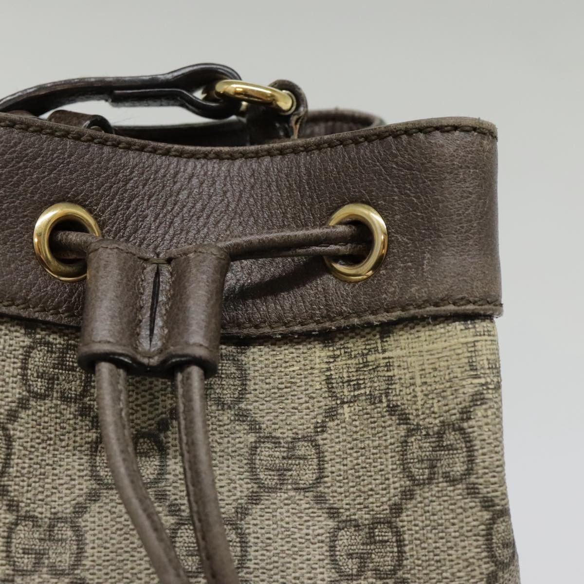 Gucci Beige Canvas Shoulder Bag (Pre-Owned) Size ONE SIZE - 19 Thumbnail