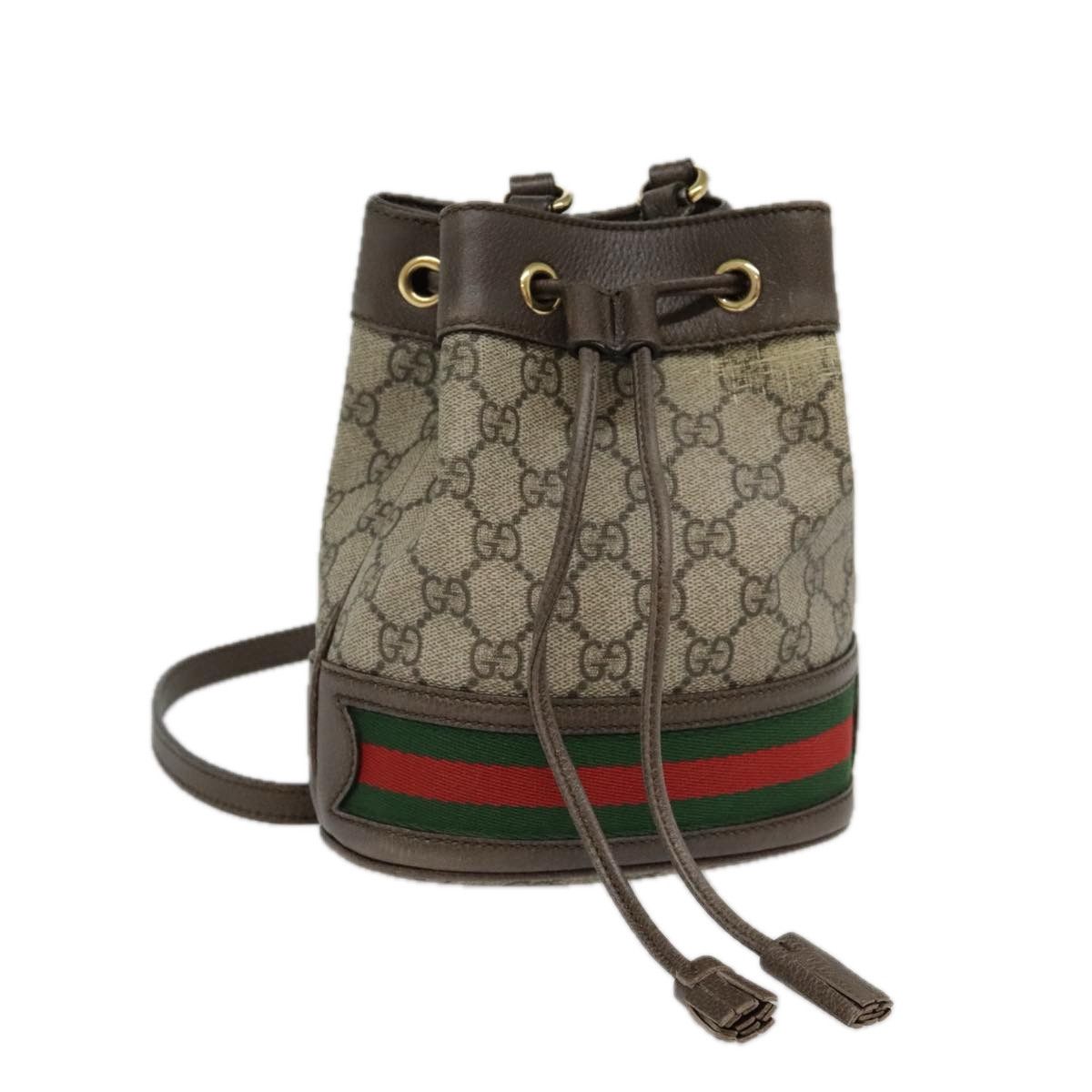 Gucci Beige Canvas Shoulder Bag (Pre-Owned) Size ONE SIZE - 15 Thumbnail