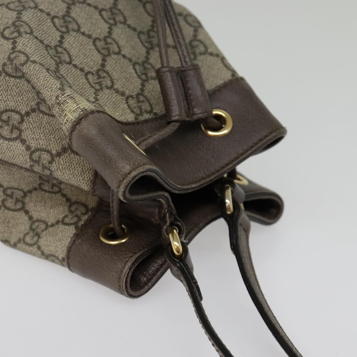 Gucci Beige Canvas Shoulder Bag (Pre-Owned) Size ONE SIZE - 14 Thumbnail