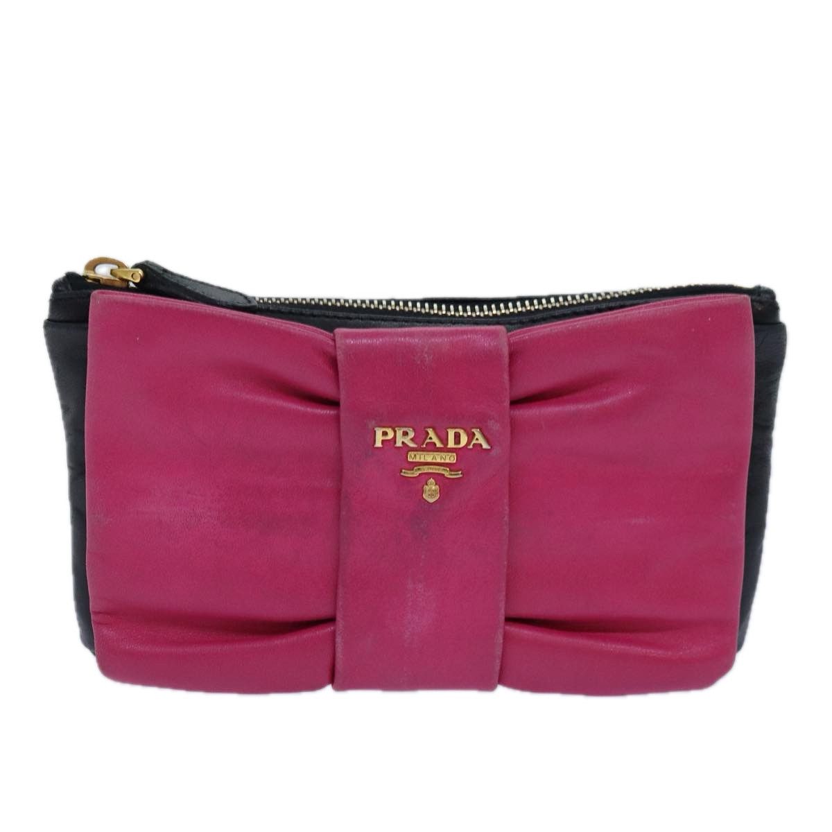 Prada Pink Leather Wallet (Pre-Owned) Size ONE SIZE - 17 Thumbnail