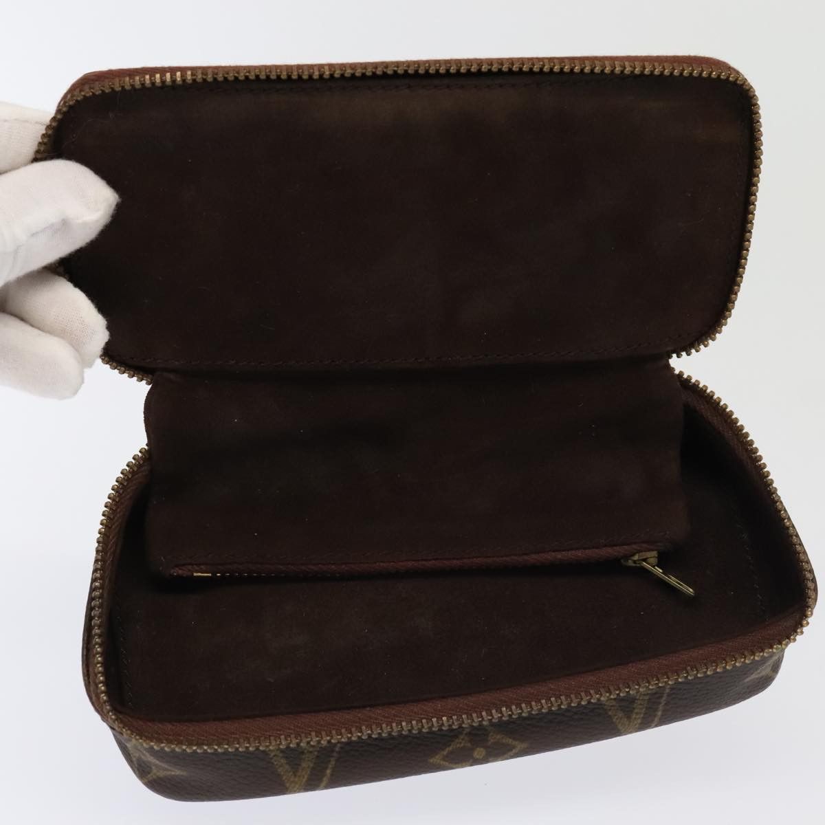 Louis Vuitton Monte Carlo Black Canvas Wallet (Pre-Owned) Size ONE SIZE - 9 Thumbnail