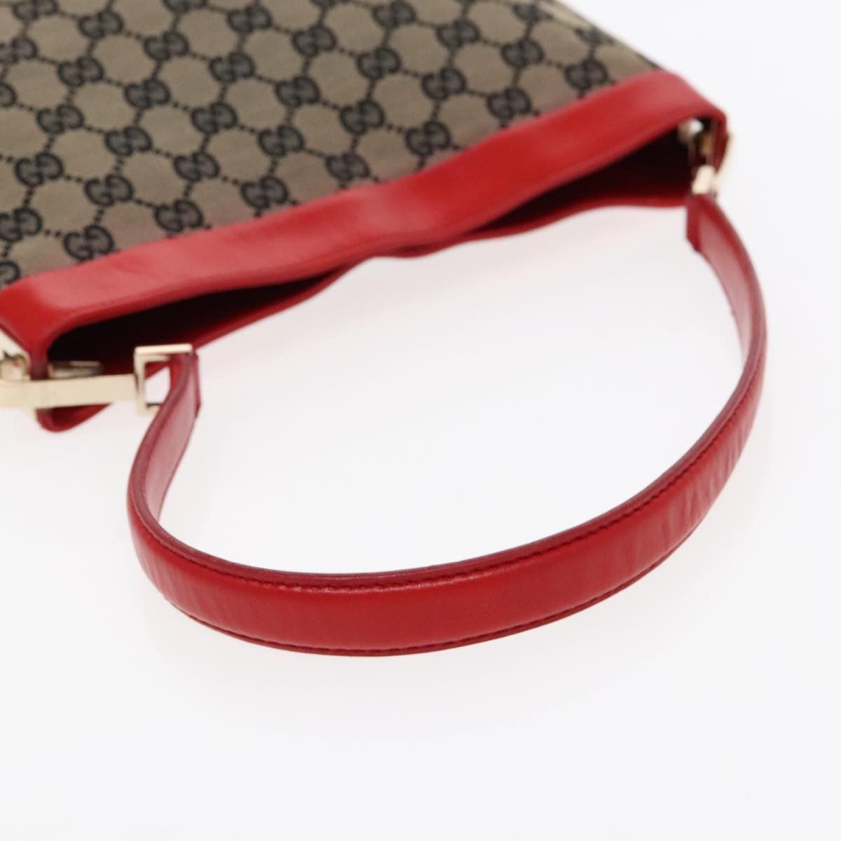 Gucci Beige Canvas Shoulder Bag (Pre-Owned) Size ONE SIZE - 5 Thumbnail