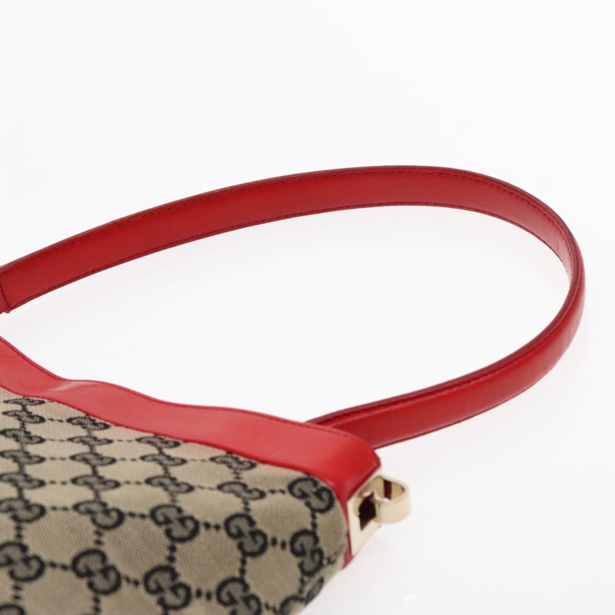 Gucci Beige Canvas Shoulder Bag (Pre-Owned) Size ONE SIZE - 6 Thumbnail