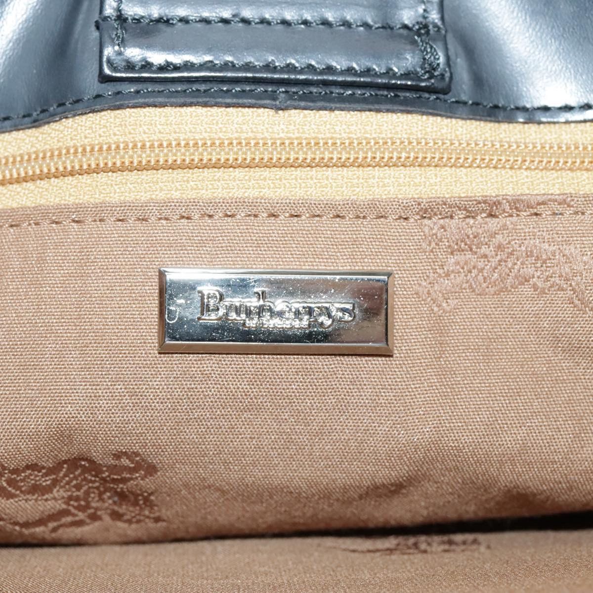 Burberry Nova Check Beige Canvas Shoulder Bag (Pre-Owned) Size ONE SIZE - 13 Thumbnail