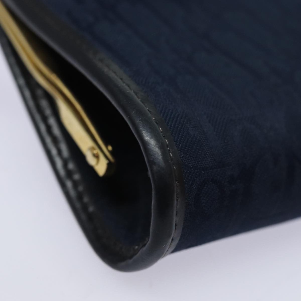 Dior Trotter Navy Canvas Wallet (Pre-Owned) Size ONE SIZE - 13 Thumbnail