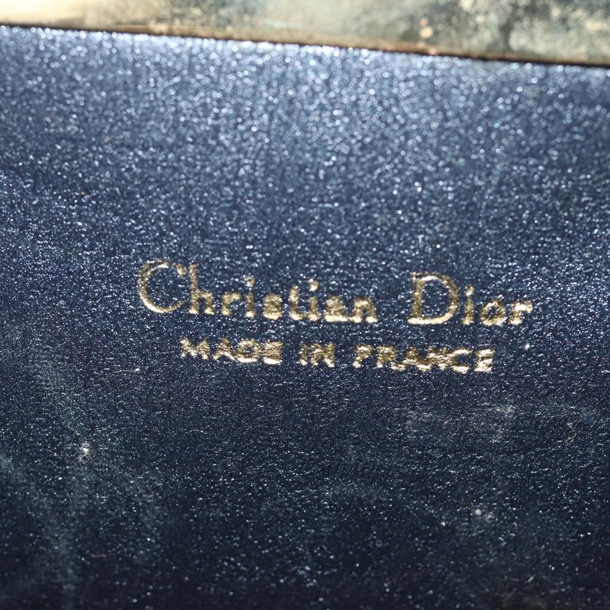 Dior Trotter Navy Canvas Wallet (Pre-Owned) Size ONE SIZE - 8 Thumbnail