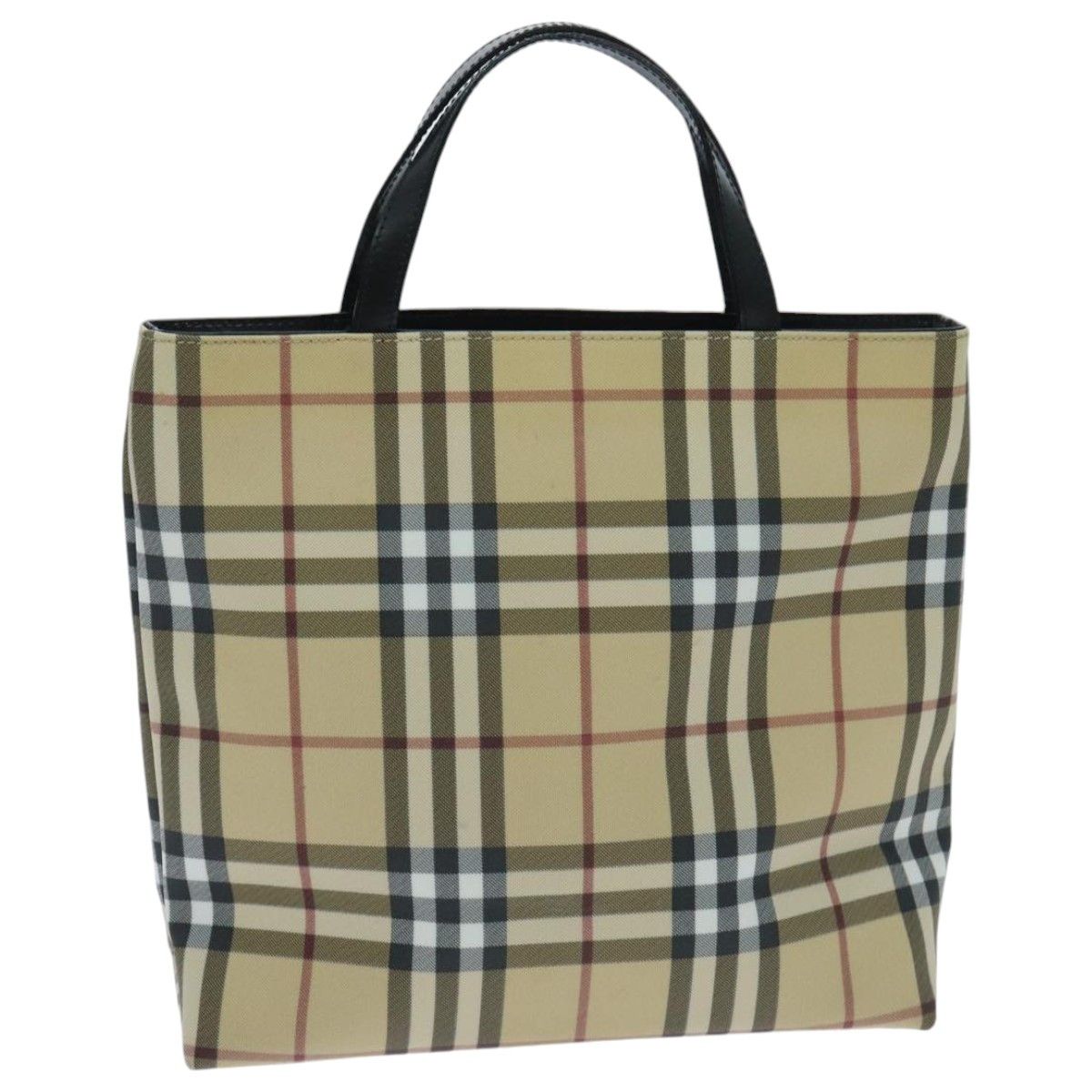 Burberry House Check Beige Canvas Handbag (Pre-Owned) Size ONE SIZE - 14 Thumbnail