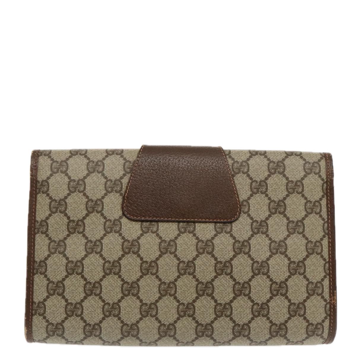 Gucci Sherry Beige Canvas Clutch Bag (Pre-Owned) Size ONE SIZE - 2 Thumbnail