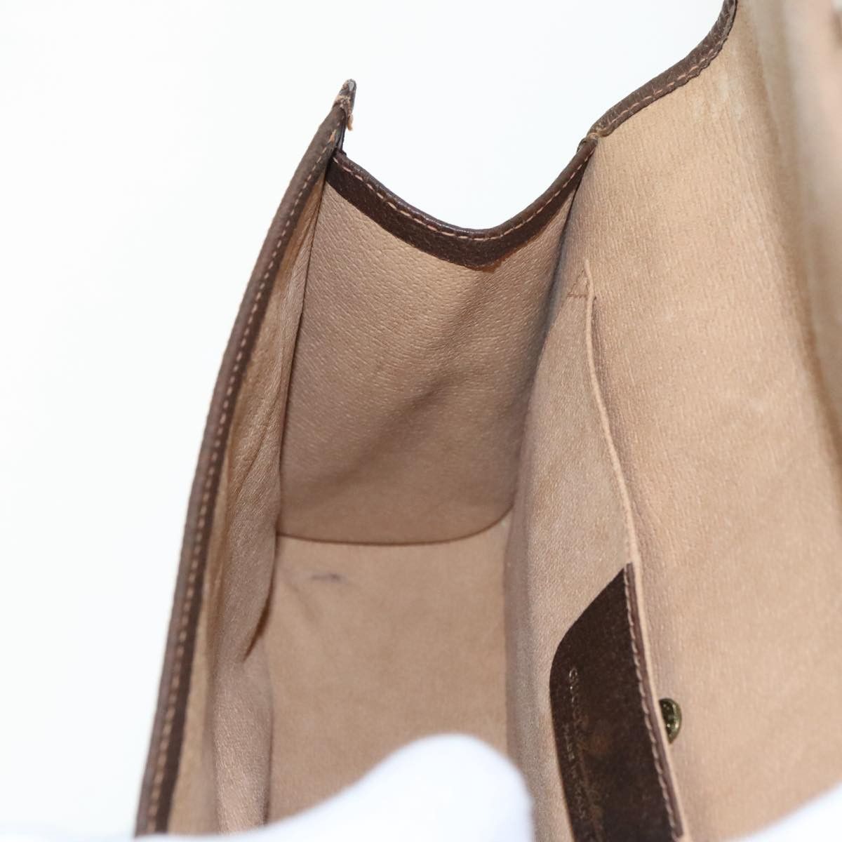Gucci Sherry Beige Canvas Clutch Bag (Pre-Owned) Size ONE SIZE - 13 Thumbnail