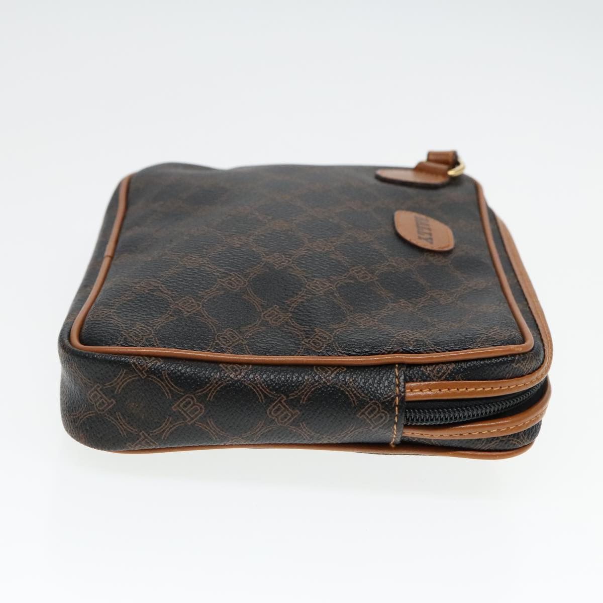 Bally Brown Canvas Clutch Bag (Pre-Owned) Size ONE SIZE - 4 Thumbnail