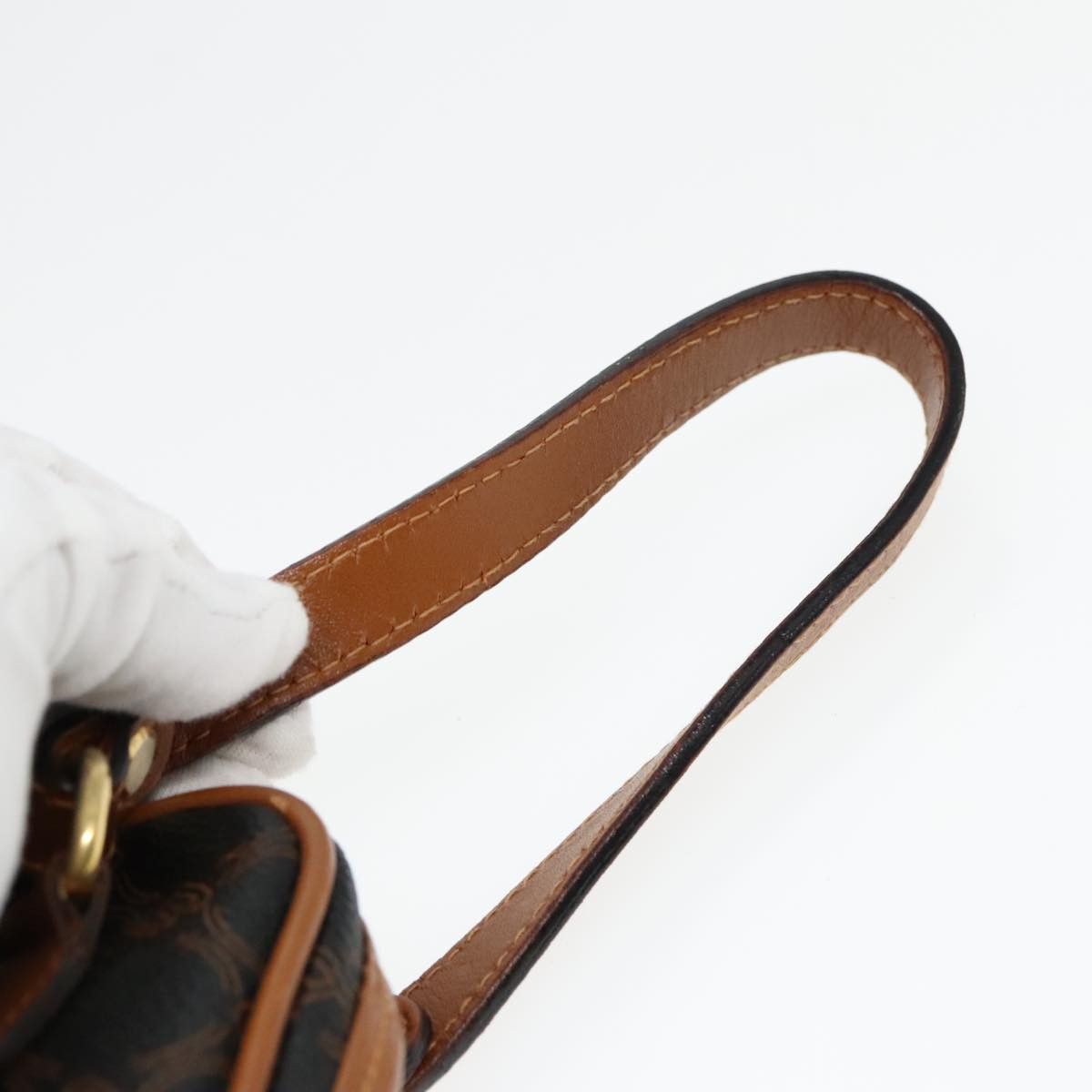 Bally Brown Canvas Clutch Bag (Pre-Owned) Size ONE SIZE - 6 Thumbnail