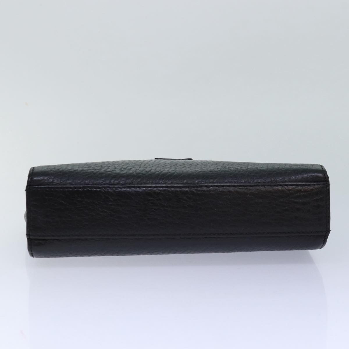 Burberry Black Leather Clutch Bag (Pre-Owned) Size ONE SIZE - 17 Thumbnail