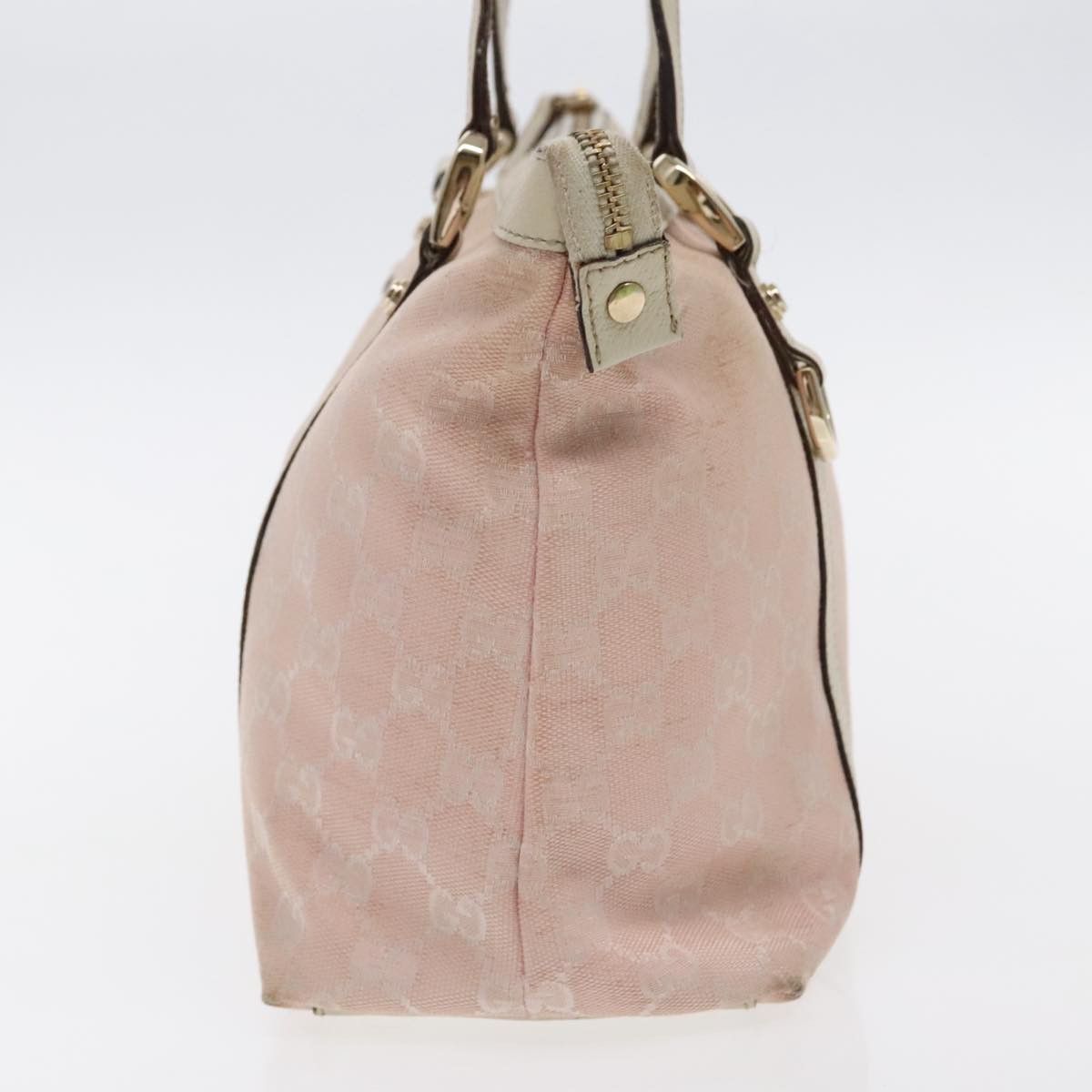 Gucci Abbey Pink Canvas Tote Bag (Pre-Owned) Size ONE SIZE - 13 Thumbnail