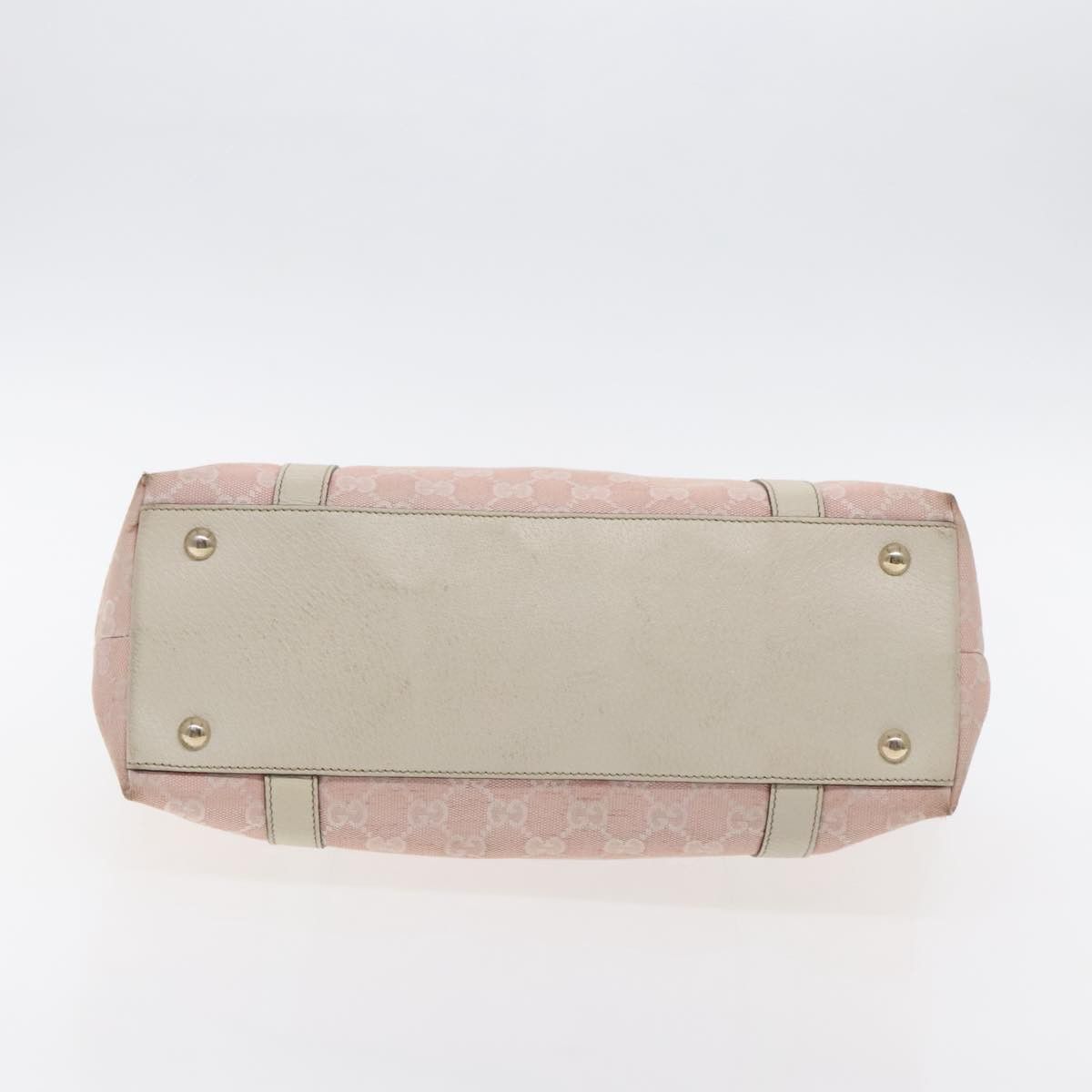 Gucci Abbey Pink Canvas Tote Bag (Pre-Owned) Size ONE SIZE - 5 Thumbnail