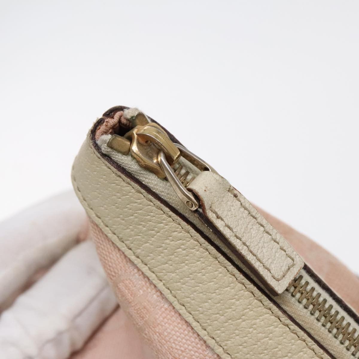 Gucci Abbey Pink Canvas Tote Bag (Pre-Owned) Size ONE SIZE - 6 Thumbnail