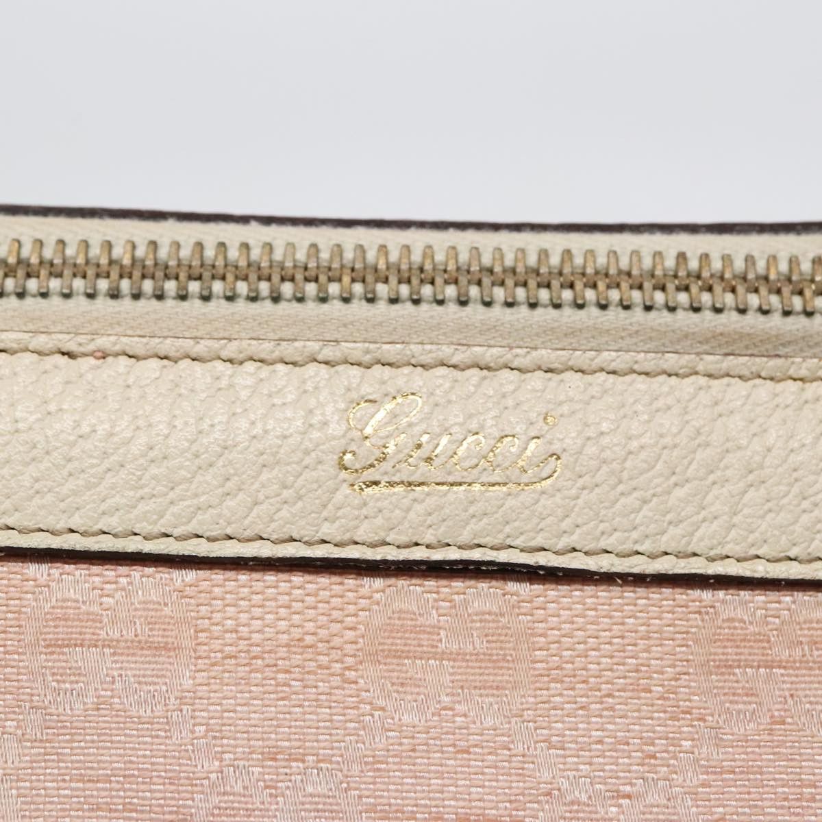 Gucci Abbey Pink Canvas Tote Bag (Pre-Owned) Size ONE SIZE - 19 Thumbnail