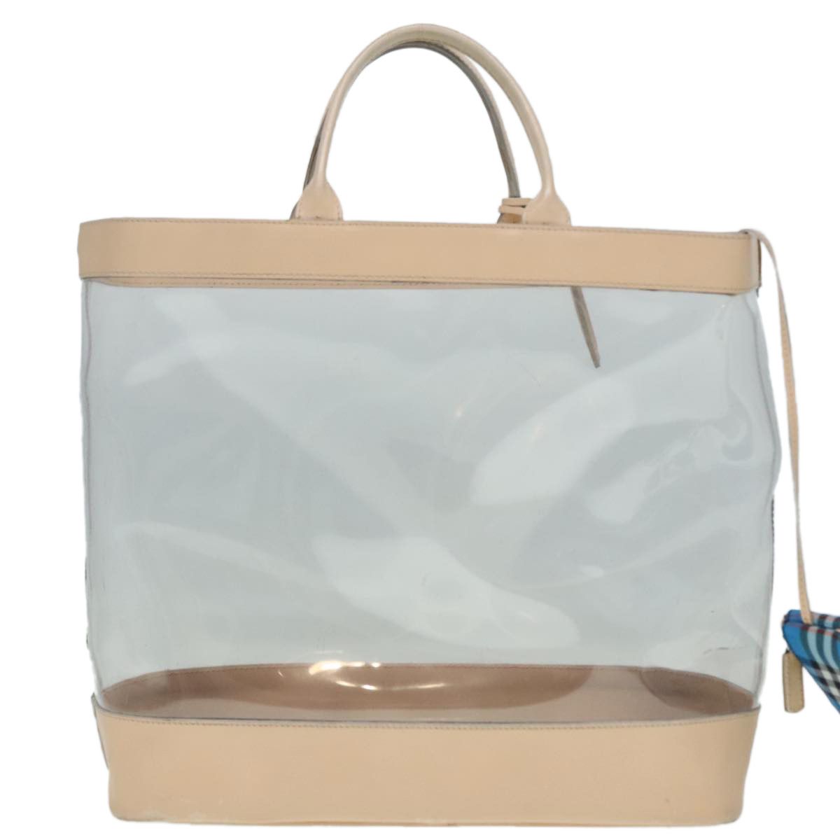 Burberry Transparent Vinyl Tote Bag (Pre-Owned) Size ONE SIZE - 2 Thumbnail