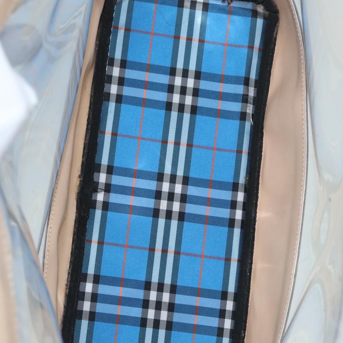 Burberry Transparent Vinyl Tote Bag (Pre-Owned) Size ONE SIZE - 11 Thumbnail