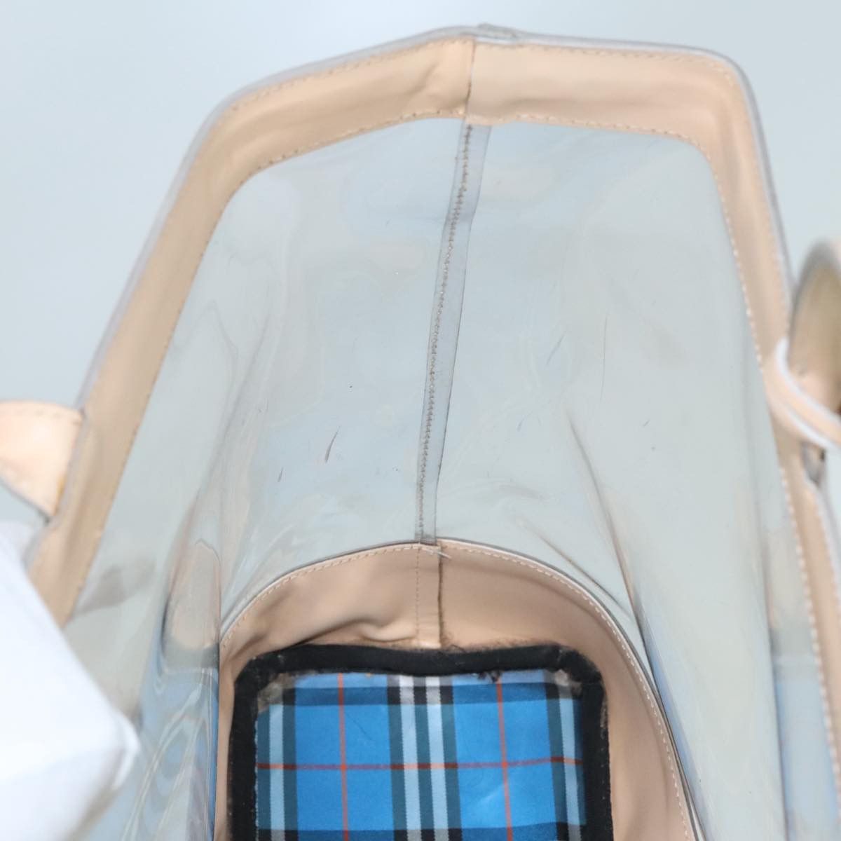 Burberry Transparent Vinyl Tote Bag (Pre-Owned) Size ONE SIZE - 18 Thumbnail