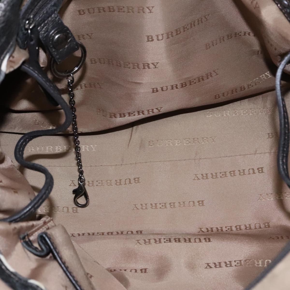 Burberry Brown Canvas Tote Bag (Pre-Owned) Size ONE SIZE - 7 Thumbnail