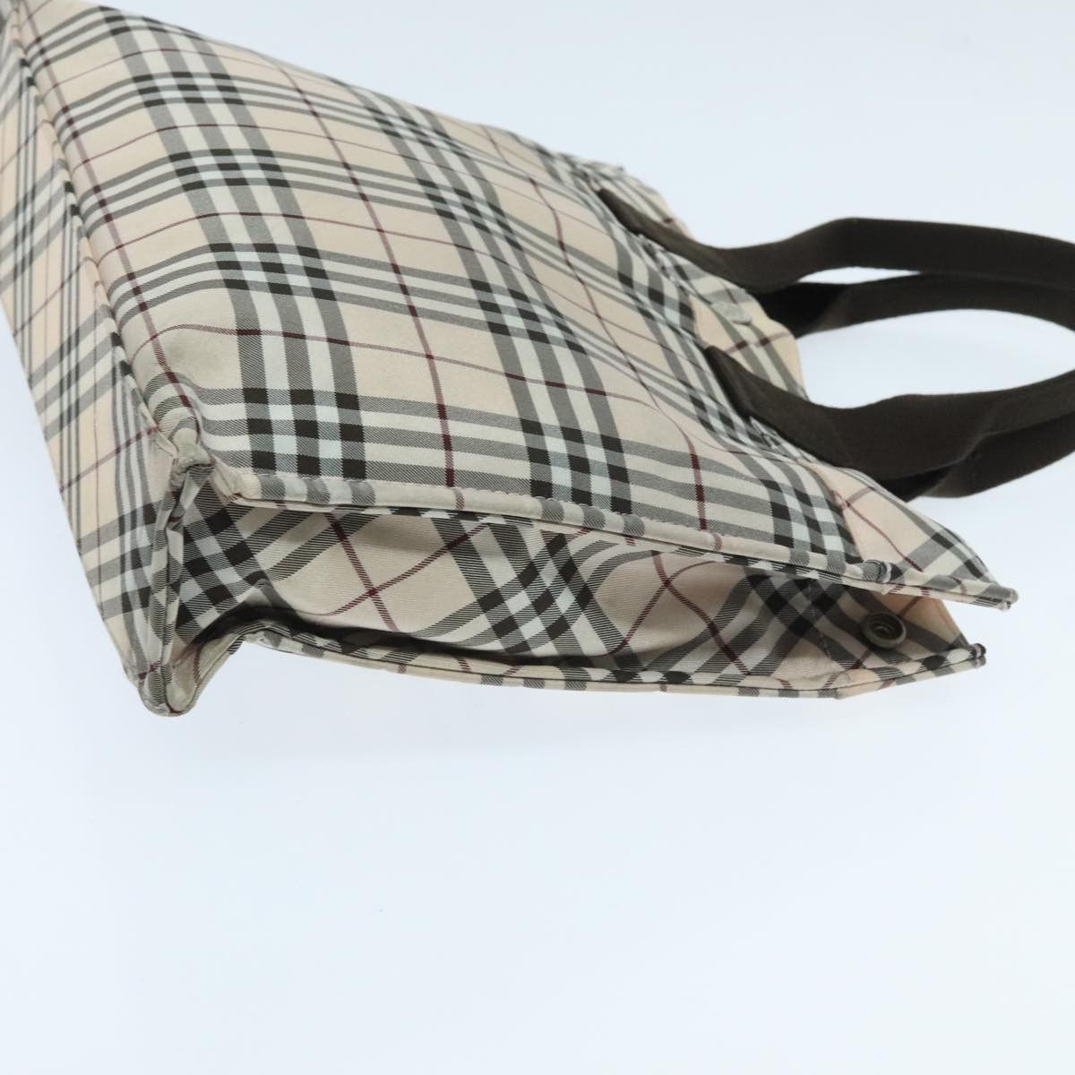 Burberry Nova Check Beige Metal Handbag (Pre-Owned) Size ONE SIZE - 3 Thumbnail