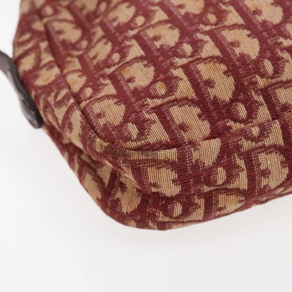 Dior Oblique Red Canvas Shoulder Bag (Pre-Owned) Size ONE SIZE - 18 Thumbnail