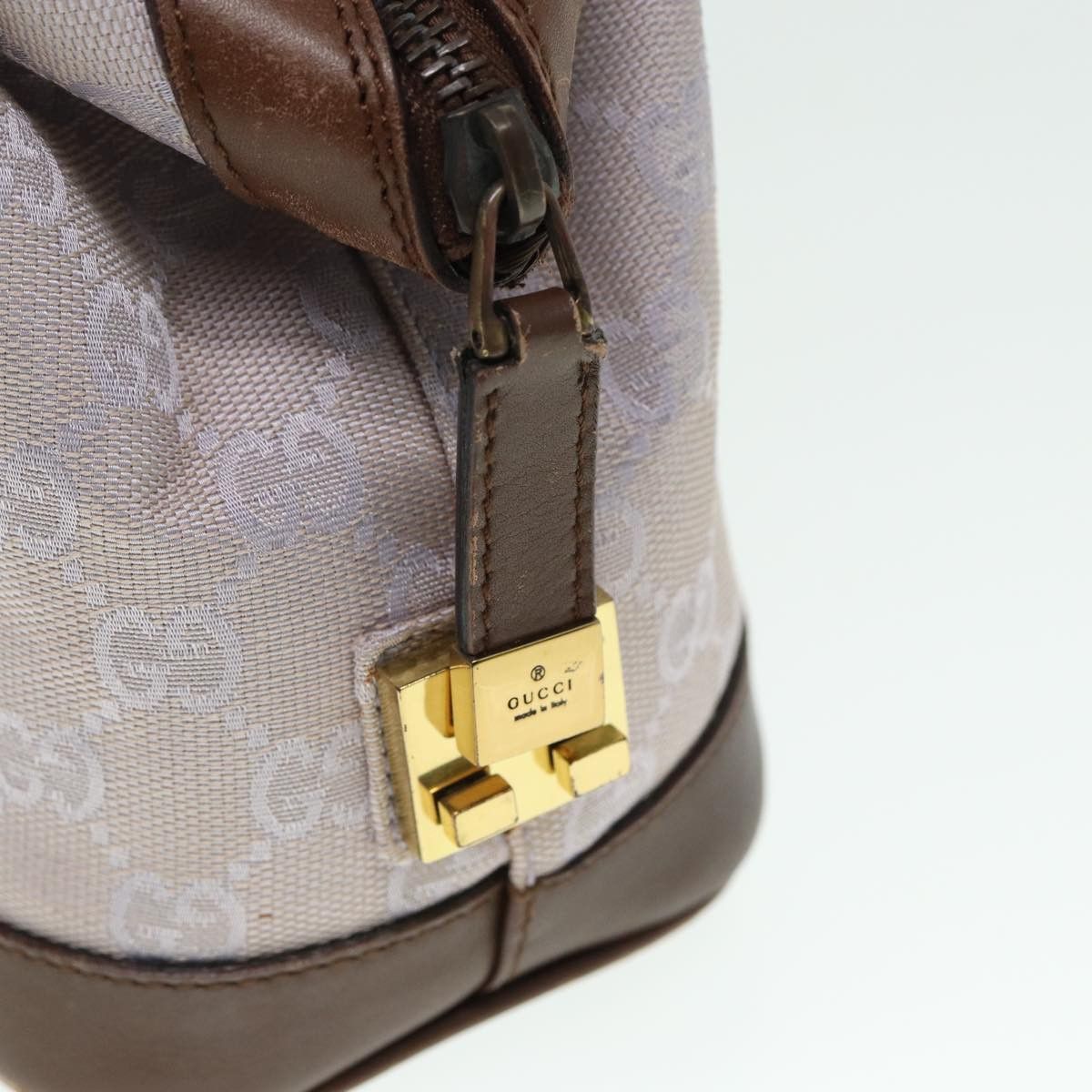 Gucci Purple Canvas Handbag (Pre-Owned) Size ONE SIZE - 10 Thumbnail