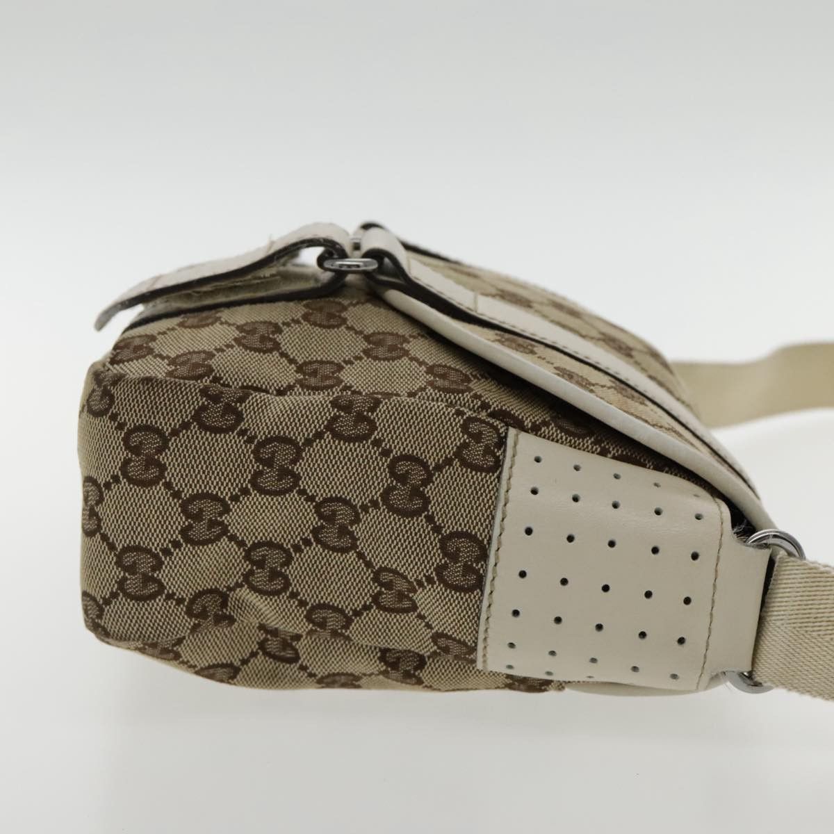 Gucci Beige Canvas Shoulder Bag (Pre-Owned) Size ONE SIZE - 4 Thumbnail