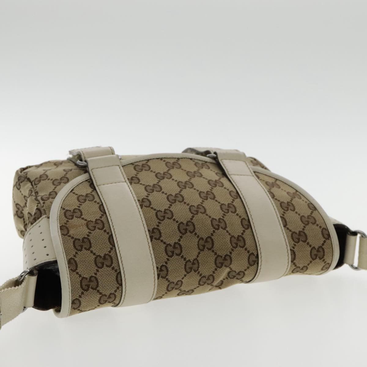 Gucci Beige Canvas Shoulder Bag (Pre-Owned) Size ONE SIZE - 17 Thumbnail