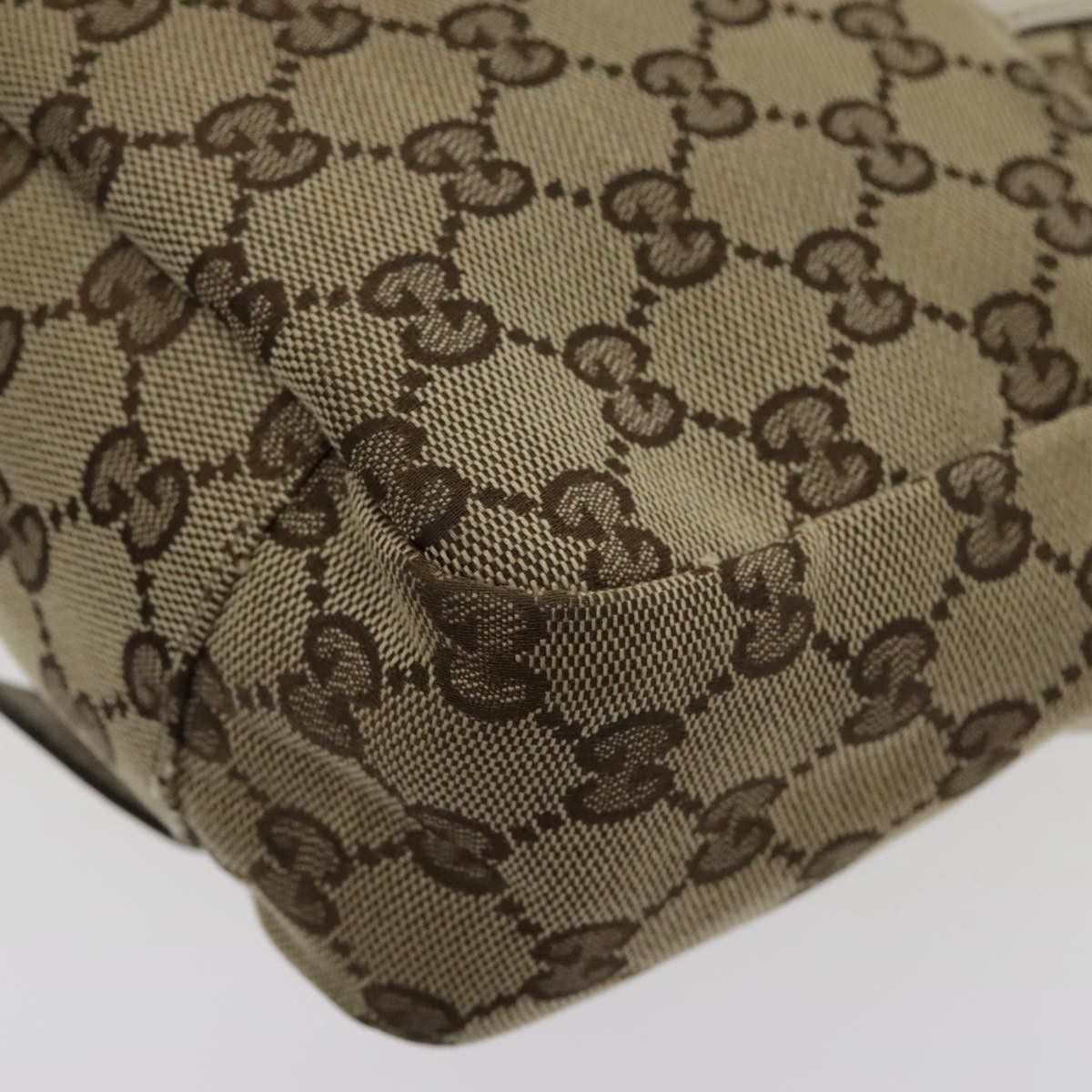 Gucci Beige Canvas Shoulder Bag (Pre-Owned) Size ONE SIZE - 10 Thumbnail