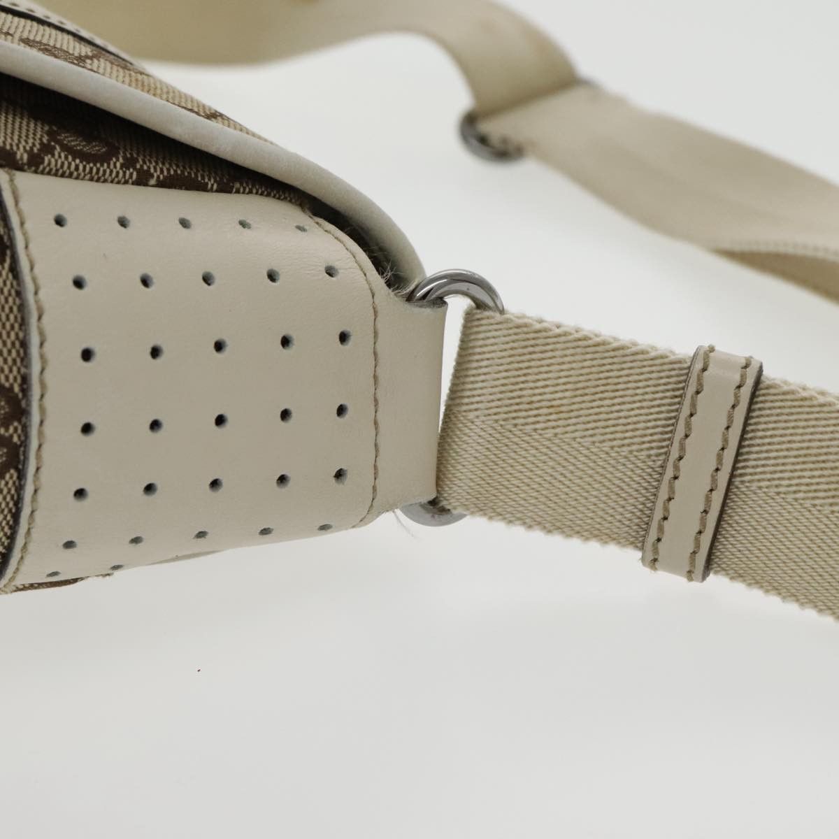 Gucci Beige Canvas Shoulder Bag (Pre-Owned) Size ONE SIZE - 19 Thumbnail