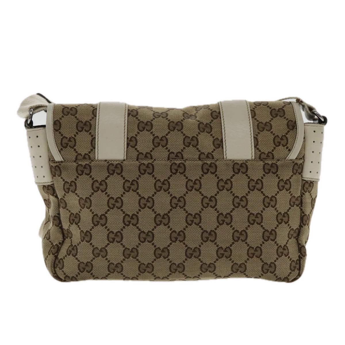 Gucci Beige Canvas Shoulder Bag (Pre-Owned) Size ONE SIZE - 2 Thumbnail
