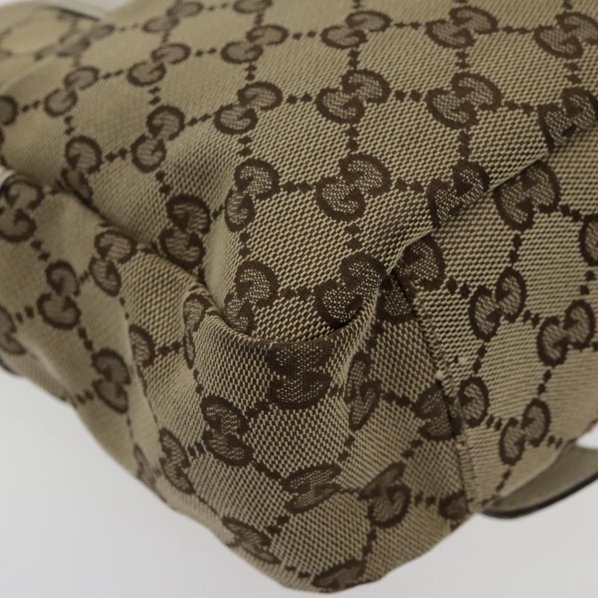 Gucci Beige Canvas Shoulder Bag (Pre-Owned) Size ONE SIZE - 9 Thumbnail