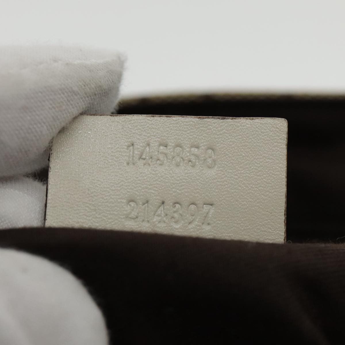 Gucci Beige Canvas Shoulder Bag (Pre-Owned) Size ONE SIZE - 13 Thumbnail