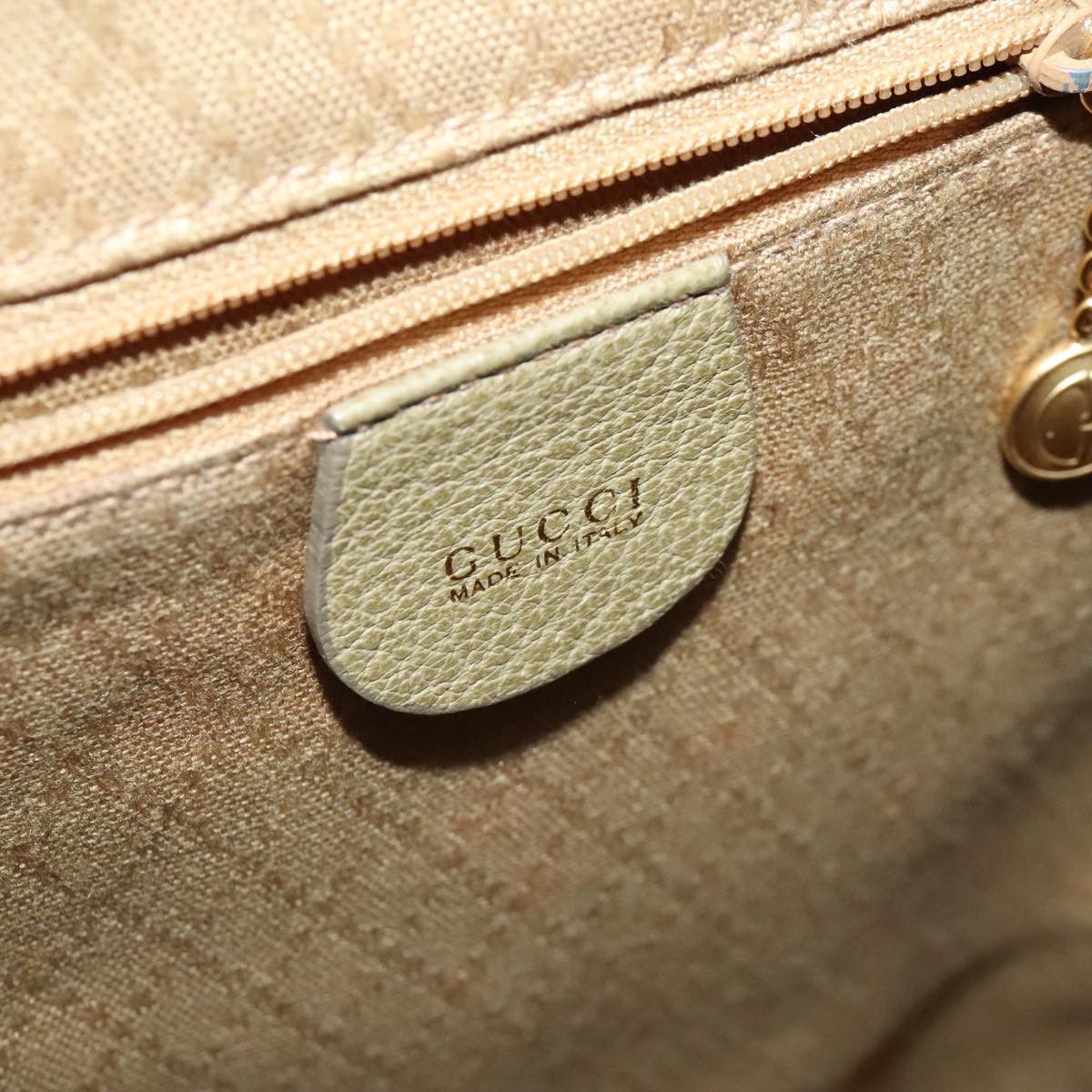 Gucci Bamboo Khaki Suede Backpack Bag (Pre-Owned) Size ONE SIZE - 13 Thumbnail