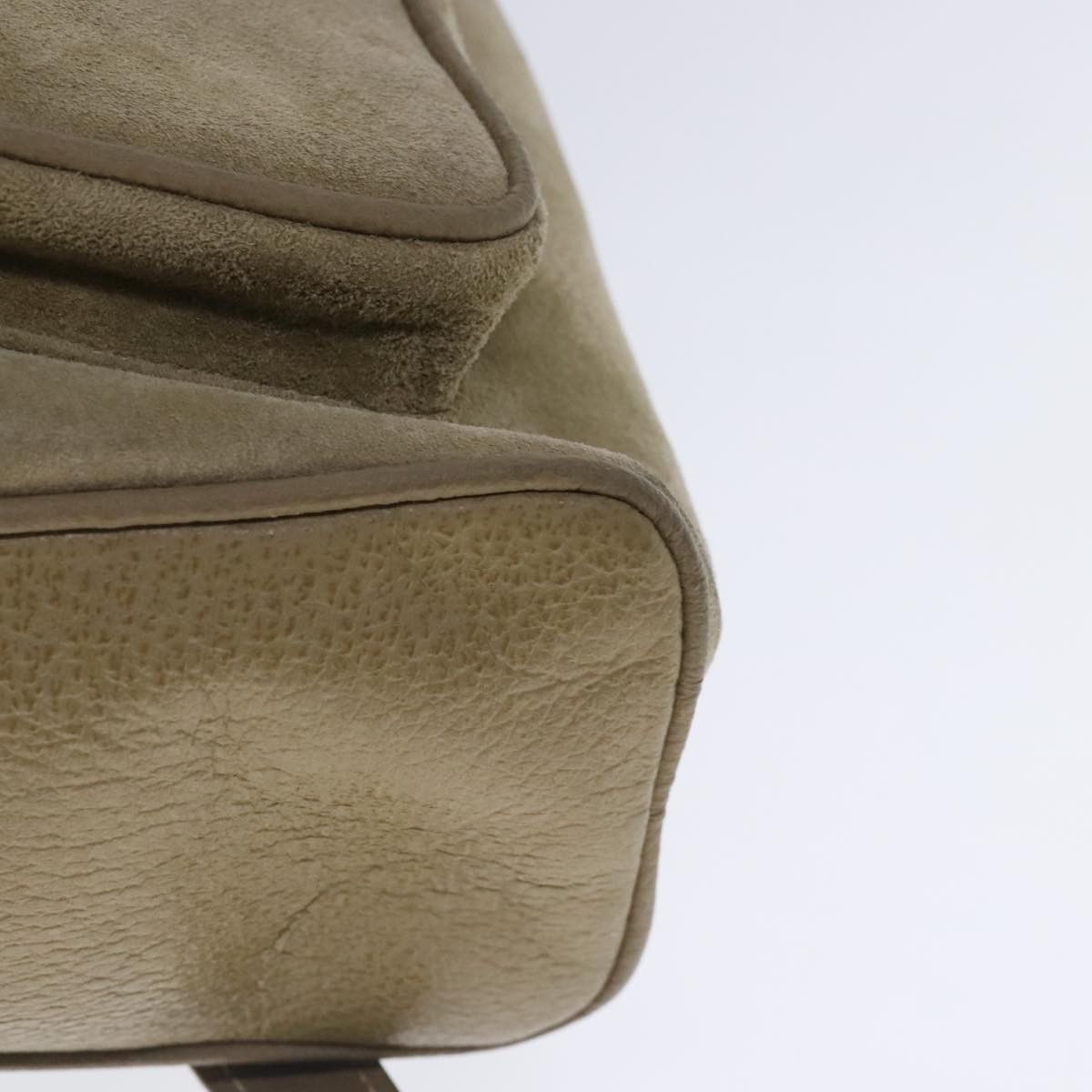 Gucci Bamboo Khaki Suede Backpack Bag (Pre-Owned) Size ONE SIZE - 8 Thumbnail