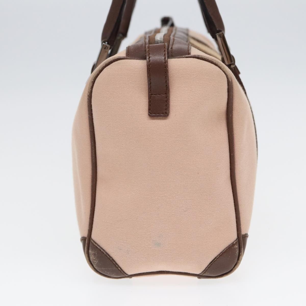 Gucci Web Pink Canvas Handbag (Pre-Owned) Size ONE SIZE - 18 Thumbnail