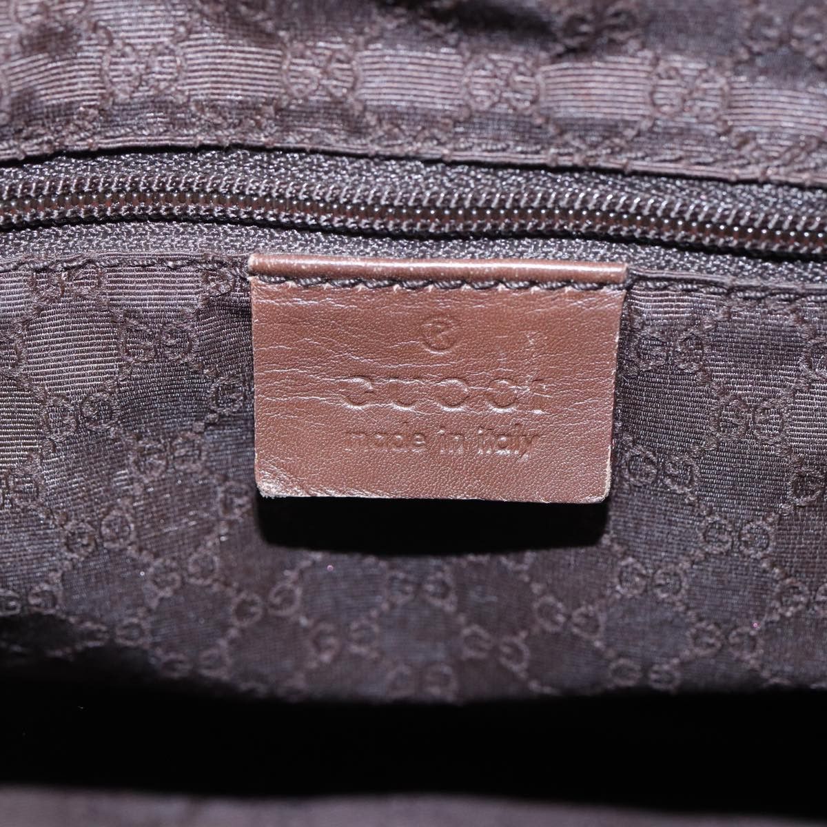 Gucci Web Pink Canvas Handbag (Pre-Owned) Size ONE SIZE - 14 Thumbnail