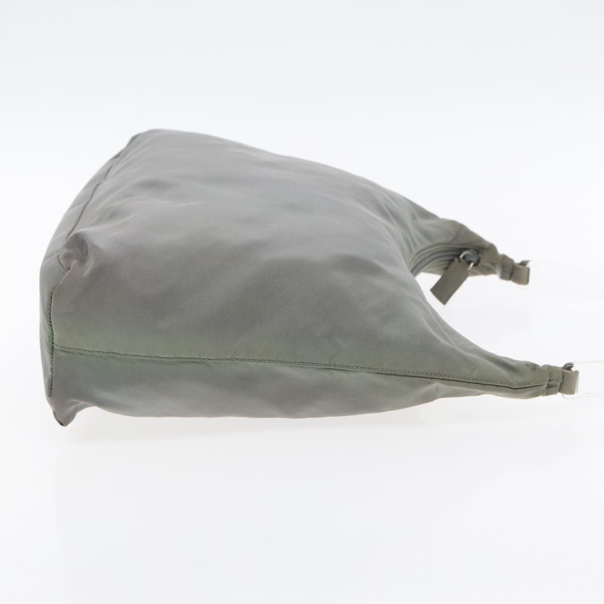 Prada Tessuto Grey Synthetic Shoulder Bag (Pre-Owned) Size ONE SIZE - 3 Thumbnail